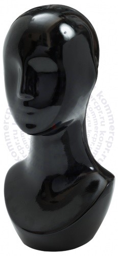 Голова женская черный глянец MTM-B-5 (black)