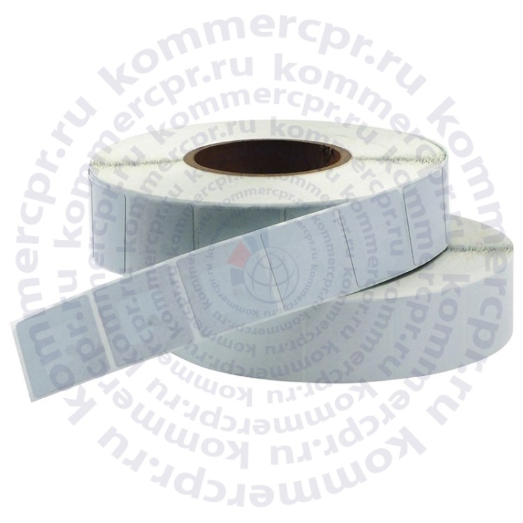 Защитная РЧ этикетка (Без штрих-кода) 40х40 мм (рулон 1000 шт.) Label-40 