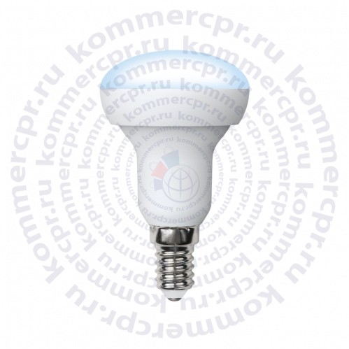 Лампа светодиодная форма  Рефлектор, матовая колба LED-R50-6W/NW/E14/FR/O
