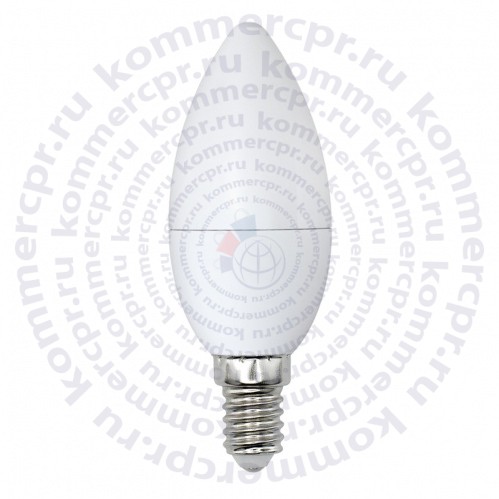 Лампа светодиодная, форма свеча матовая LED-C37-8W/NW/E14/FR/O