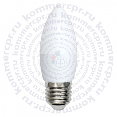 Лампа светодиодная, форма свеча матовая LED-C37-8W/NW/E27/FR/O