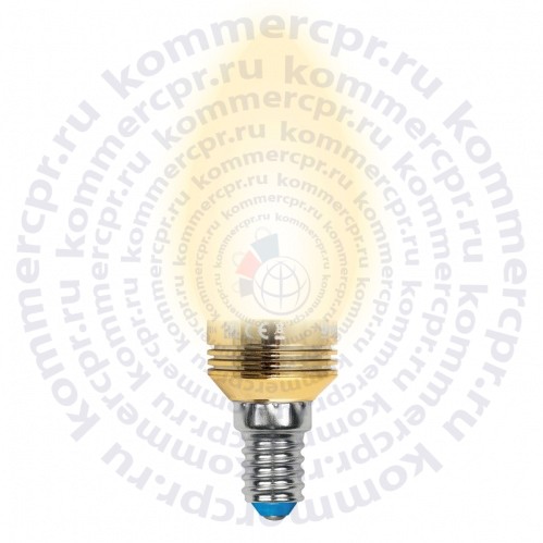 Лампа светодиодная пятилепестковая для хрустальных люстр,свеча,матовая колба. Серия Crystal LED-C37P-5W/WW/E14/FR ALC02GD