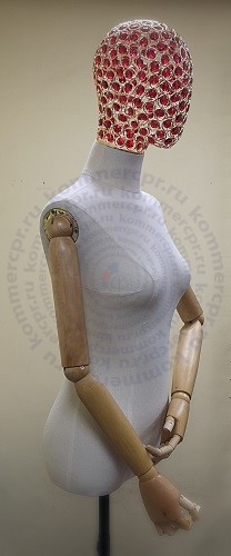 Манекен портновский-демонстрационный женский с шарнирными руками XD-G3008-1
